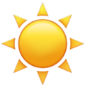 Sun Emoji Apple