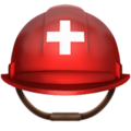 Rescue Workers Helmet Emoji Apple