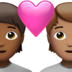 Couple With Heart Emoji Apple
