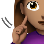 Deaf Woman Emoji Apple