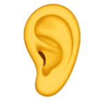 Ear Emoji Apple