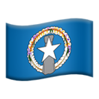 Flag Northern Mariana Islands Emoji Apple
