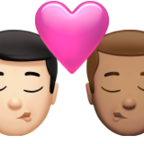 Kiss Man Man Emoji Apple