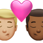 Kiss Man Man Emoji Apple