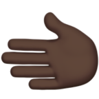 Leftwards Hand Emoji Apple