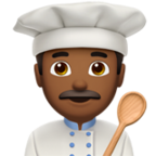 Man Cook Emoji Apple