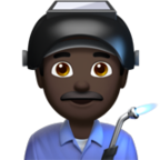 Man Factory Worker Emoji Apple