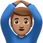 Man Gesturing Ok Emoji Apple