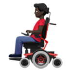 Man In Motorized Wheelchair Emoji Apple