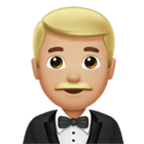 Man In Tuxedo Emoji Apple