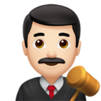 Man Judge Emoji Apple