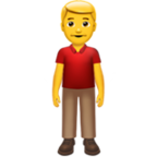 Man Standing Emoji Apple