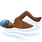 Man Swimming Emoji Apple