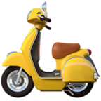 Motor Scooter Emoji Apple