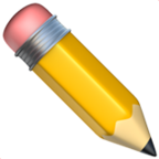 Pencil Emoji Apple