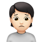 Person Frowning Emoji Apple
