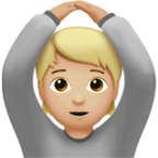 Person Gesturing Ok Emoji Apple