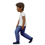 Person Walking Emoji Apple