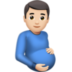 Pregnant Man Emoji Apple