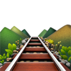 Railway Track Emoji Apple