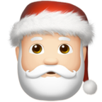 Santa Claus Emoji Apple