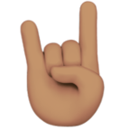 Sign Of The Horns Emoji Apple