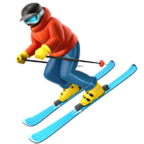 Skier Emoji Apple