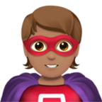 Superhero Emoji Apple