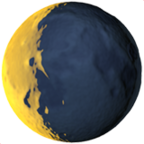 Waning Crescent Moon Emoji Apple