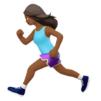 Woman Running Emoji Apple
