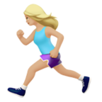 Woman Running Emoji Apple