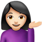 Woman Tipping Hand Emoji Apple