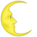 Last Quarter Moon Face Emoji Emojidex