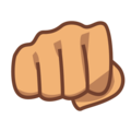 Oncoming Fist Emoji Emojidex