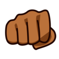 Oncoming Fist Emoji Emojidex