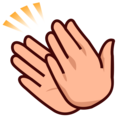 Clapping Hands Emoji Emojidex
