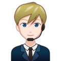 Man Office Worker Emoji Emojidex