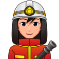 Man Firefighter Emoji Emojidex