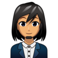Woman Office Worker Emoji Emojidex