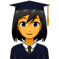 Woman Student Emoji Emojidex