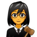 Woman Judge Emoji Emojidex