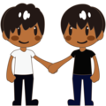 Men Holding Hands Emoji Emojidex