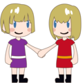 Women Holding Hands Emoji Emojidex