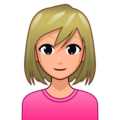 Woman Blond Hair Emoji Emojidex