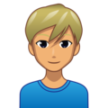 Man Blond Hair Emoji Emojidex