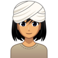 Woman Wearing Turban Emoji Emojidex