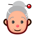 Old Woman Emoji Emojidex