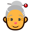 Old Woman Emoji Emojidex