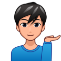 Man Tipping Hand Emoji Emojidex