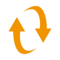 Clockwise Vertical Arrows Emoji Emojidex